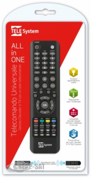 ALLinONE univ. Fernbedienung  FUBA-Telesystem SD und HD