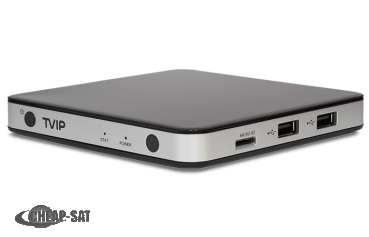 TVIP S-Box v.605 IPTV 4K HEVC HD Multimedia Stalker Streamer
