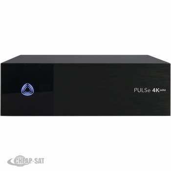 AB PULSe 4K Mini UHD Sat-Receiver (1xDVB-S2X, Linux E2, H.265, CI, LAN, schwarz