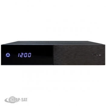 AB PULSe 4K UHD 1xDVB-S2X Sat Receiver (Linux E2, PVR, H.265, HDR10, CI, LAN, schwarz)