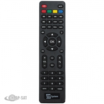 Original remote control for Telesystem TS3011HD FTA Black