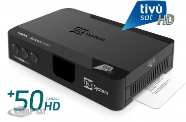 TS9018 HD + Tivúsat Smartcard- Das Original Tivusat Zertifikat