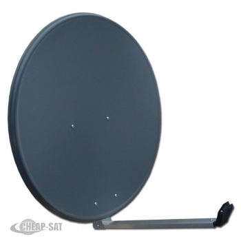 Emme Esse 80cm Alu Antenne  mit breitem ARM Antrazhit