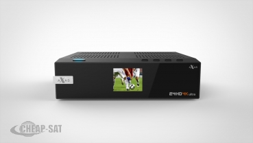 Axas E4HD 4K Ultra HD Linux E2 S2 HDTV Sat IP USB 3.0 Wifi Gigabit LAN H265 PIP 1x DVB-S2 Tuner