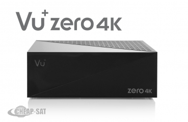 VU+ ZERO 4K 1x DVB-C/T2 Tuner, black, Linux Receiver UHD 2160p