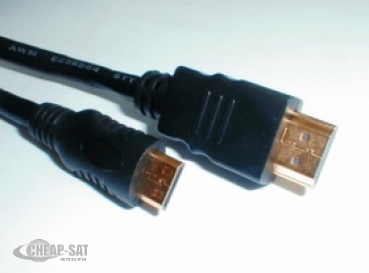 HDMI A/C Kabel gold 1,5 m