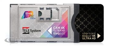 CAM Tivùsat 4K Ultra HD  inklusive BLACK Smartcard NEW