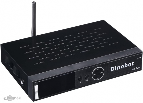 Dinobot  4K UHD Twin Sat Receiver, Linux Engima2 Satellite