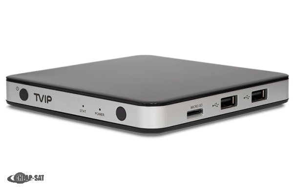 TVIP S-Box v.605 IPTV 4K HEVC HD Multimedia Stalker Streamer