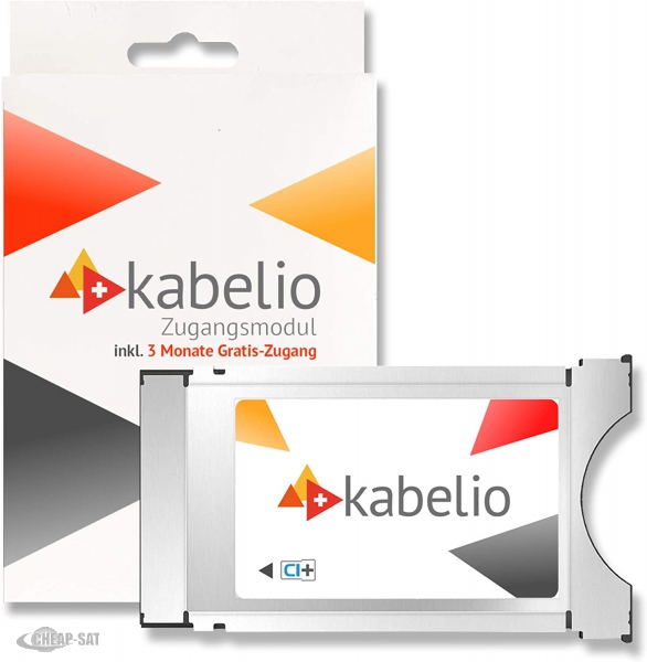 Smartcam-Kabelio CI+ inkl. 3 Monate Gratis-Zugang für SAT Swiss, Austria TV
