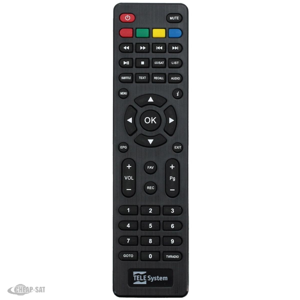 Original remote control for Telesystem TS3011HD FTA Black