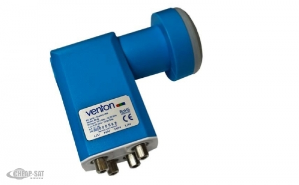 Venton Quattro LNB 0.1dB  BL-Q BLU Series HD