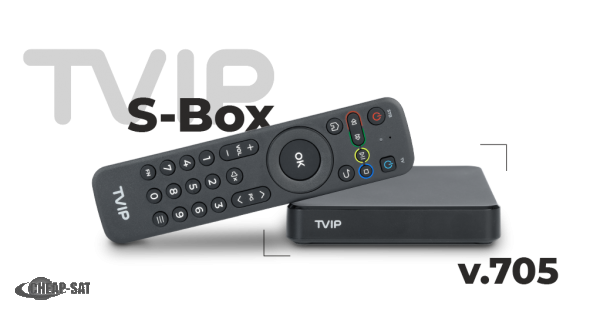 TVIP S-BOX S 705 BT-NEW 4K Ultra HD