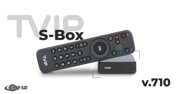 TVIP S-BOX S 710 NEW 4K Ultra HD