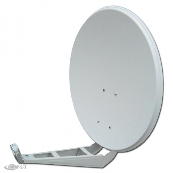 Emme Esse 80cm Super HD Alu Doppelarm Antenne Lichtgrau