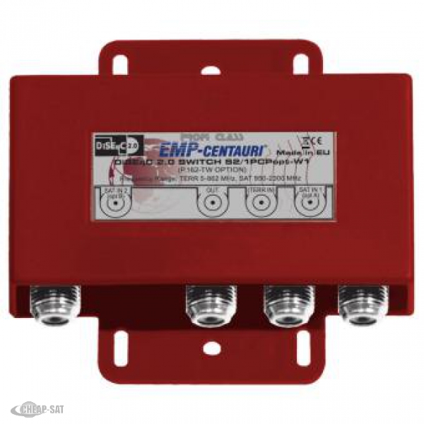 EMP DiSEqC switch S2/1PCP-W1 (P.162-TW)
